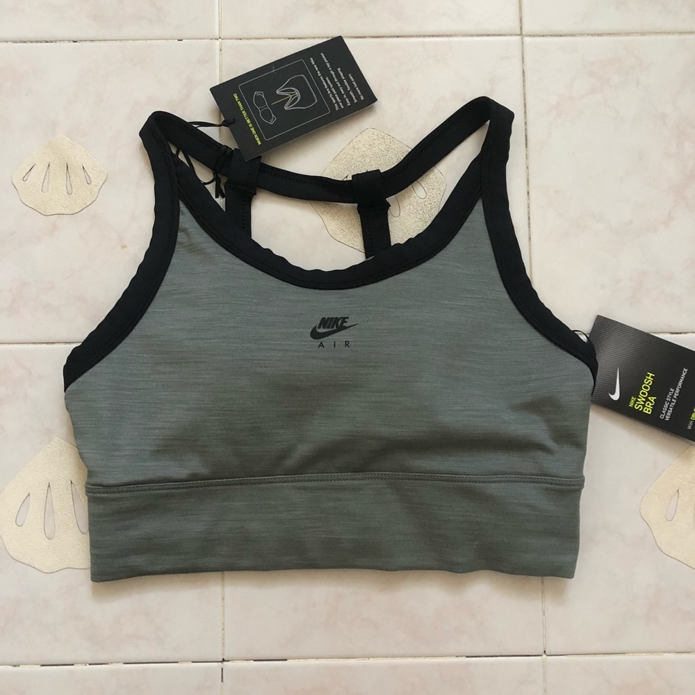 Nike air swoosh sports bra